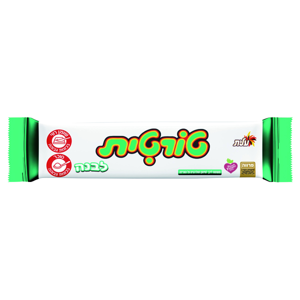 טורטית לבנה 40 גרם - מידע תזונתי