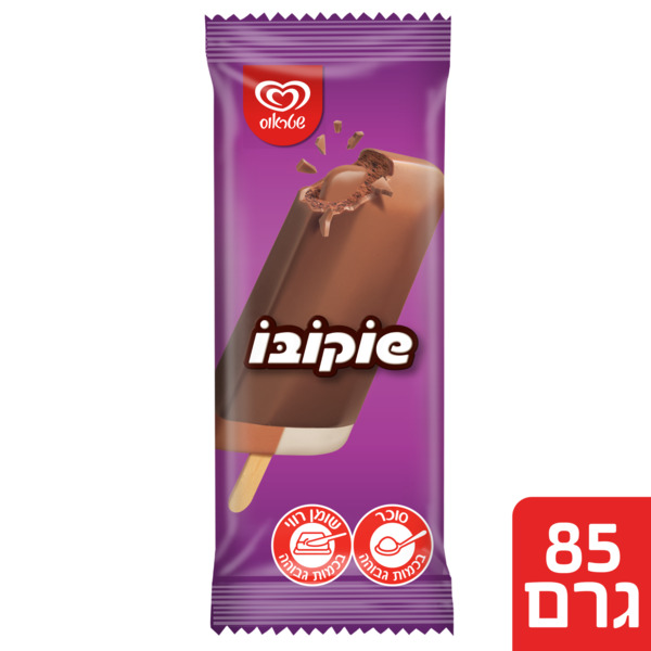 שלגון שוקובו שוקולד חלב 85 ג' שטראוס