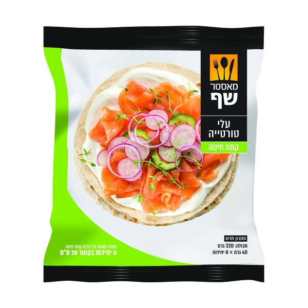 מנה עלי טורטיה קמח לבן מ.שף 20 סמ 320 גר