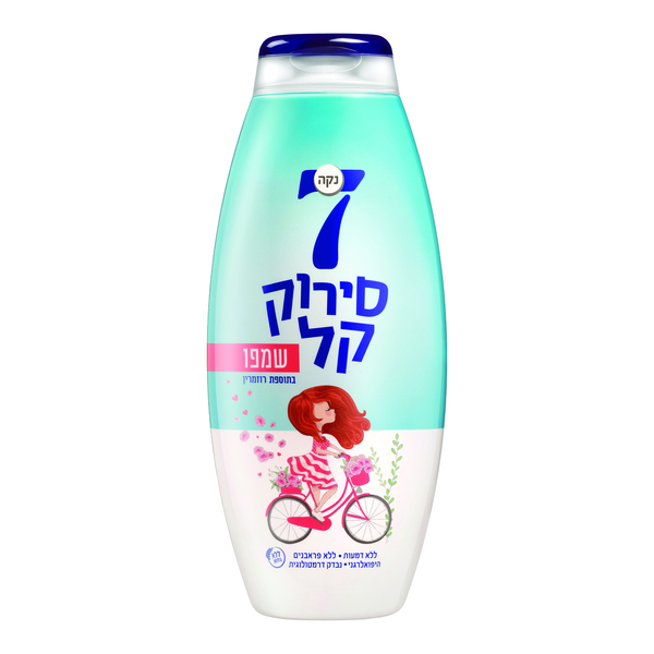 נקה 7 שמפו לשיער רגיל 750 מ"ל סירוק קל