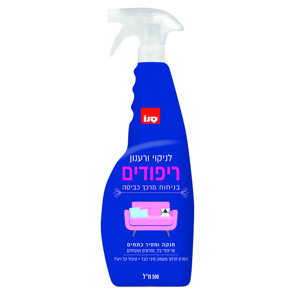 מתז לניקוי ורענון ריפודים בניחוח מרכך כביסה