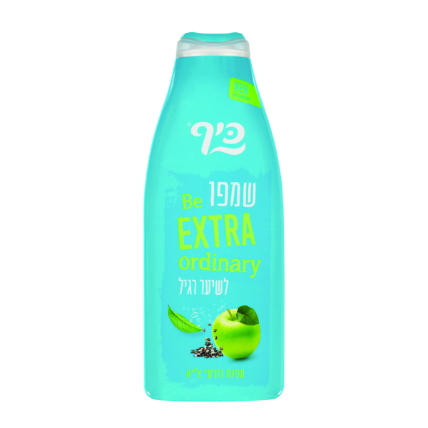 כיף - שמפו לשיער רגיל תפוח וזרעי צ'יה 700 מ"ל
