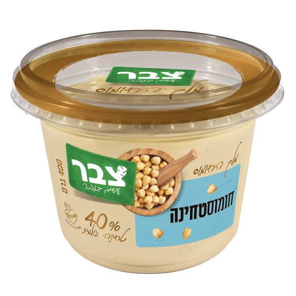 מלך החומוס חומוס טחינה חלק 400 גרם - מידע תזונתי
