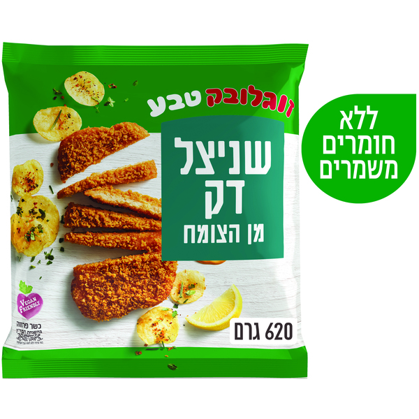 שניצל דק מן הצומח 620 גרם זוגלובק
