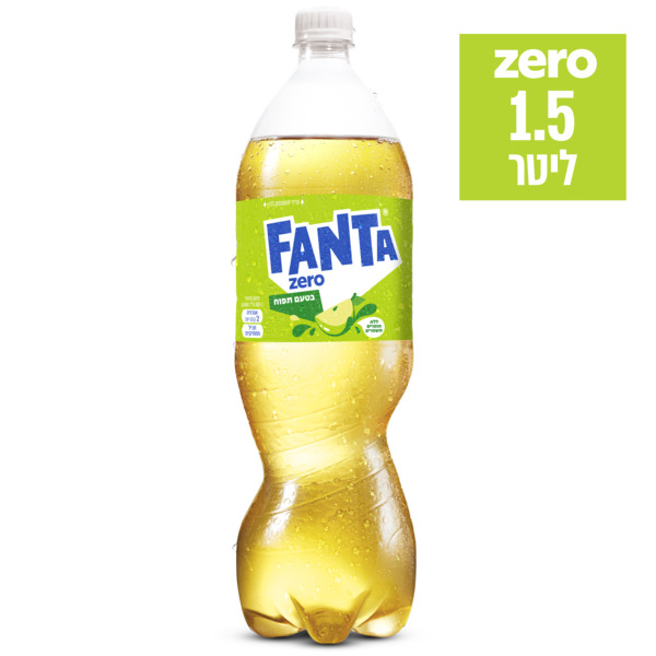 פאנטה ZERO תפוח 1.5 ליטר פיקדון