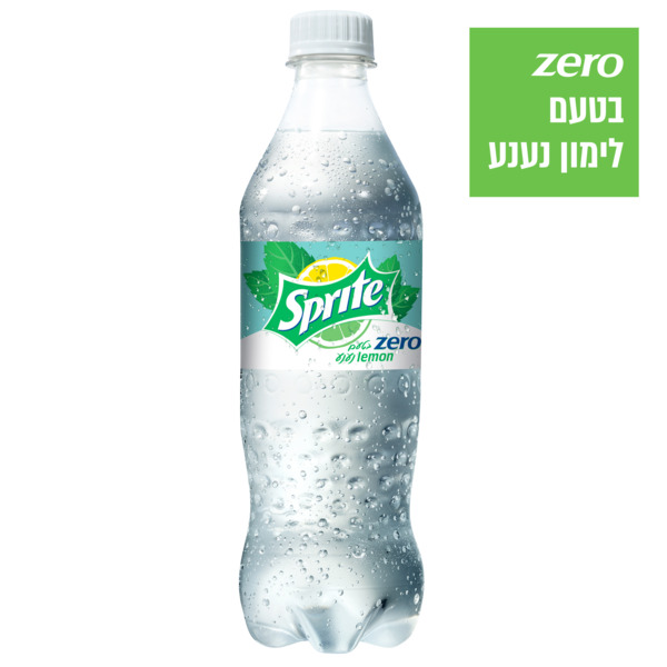 ספרייט זירו בטעם לימון נענע 500 מ"ל