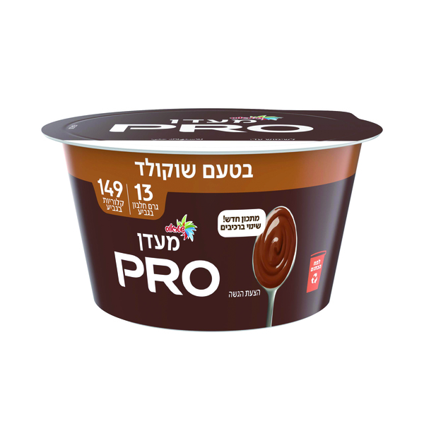 מעדן חלב עם שוקולד מועשר בחלבון 150 ג' שטראוס