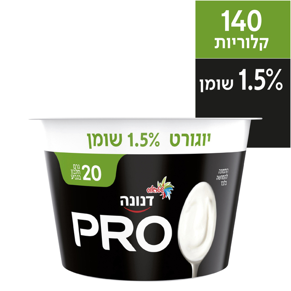 דנונה פרו 1.5% יוגורט 20ג' חלבון 200ג'