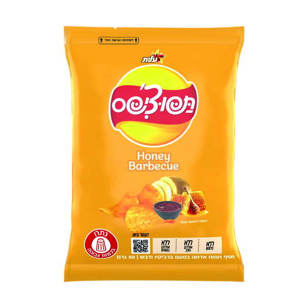 חטיף בטעם ברביקיו דבש 50 ג' תפוציפס