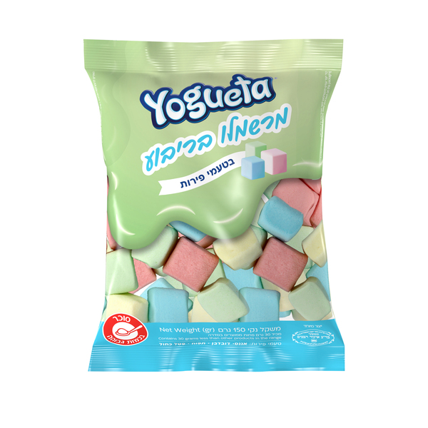 יוגטה מרשמלו קוביות 150 גרם