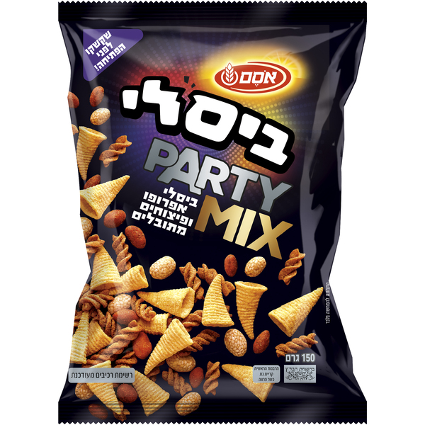 ביסלי פארטי מיקס ברביקיו 150 גרם - מידע תזונתי