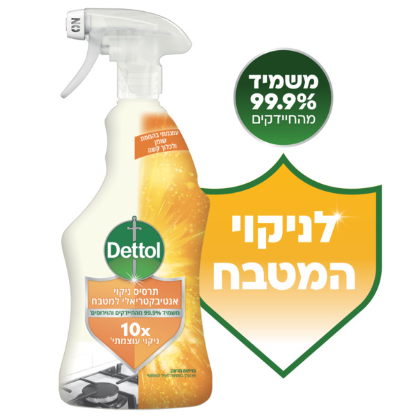דטול מנקה ומחטא עוצמתי למטבח