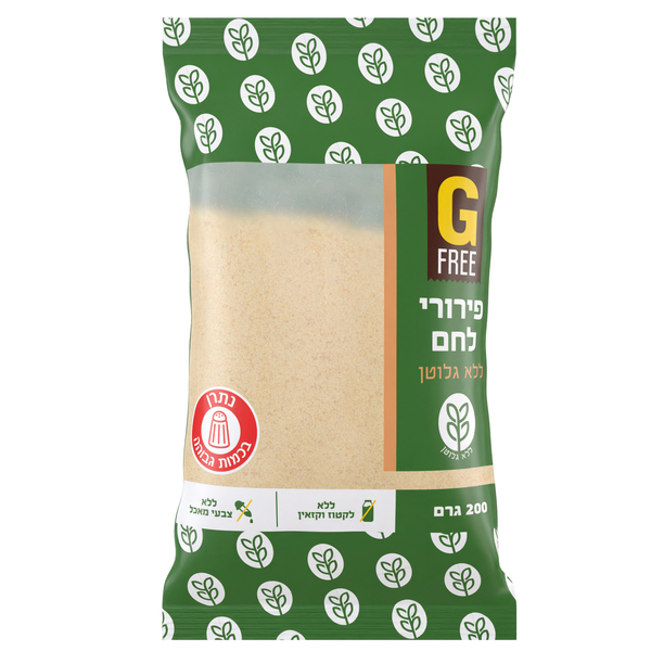 ג'פריי פרורי לחם ללא גלוטן 250 גרם