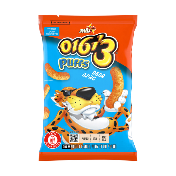 צ'יטוס PUFFS בטעם גבינה 55 ג 48 יח