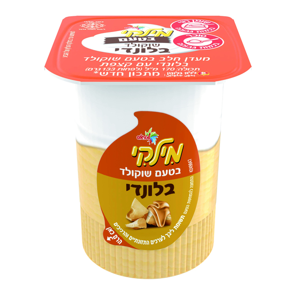 מעדן בטעם שוקולד בלונדי 170 ג' מילקי