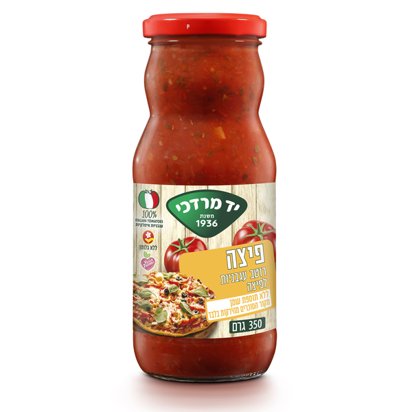פיצה רוטב עגבניות לפיצה יד מרדכי 350 גרם