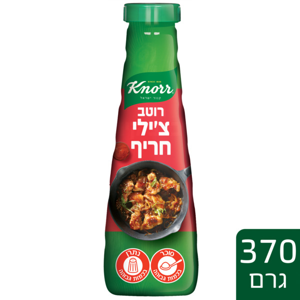 קנור רוטב צ'ילי חריף 370 מ"ל PAL
