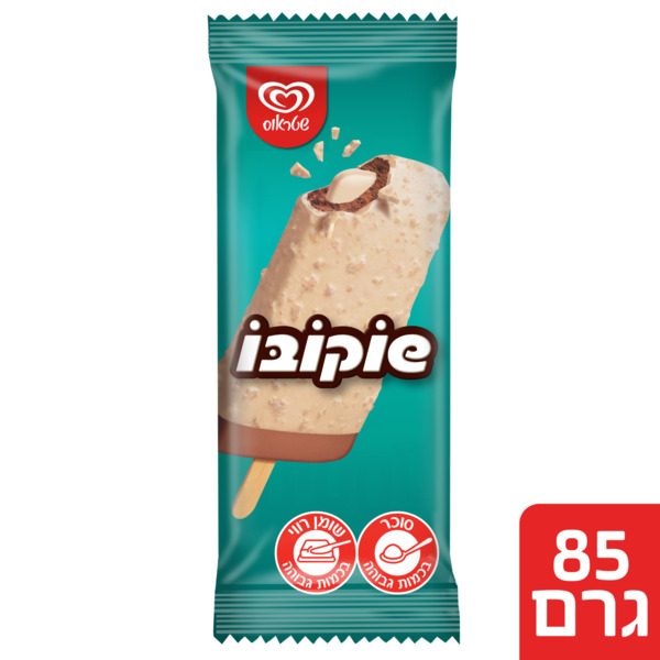 שוקובו שלגון בטעם שוקולד בציפוי עם שוקולד לבן 85 ג' אימפאלס