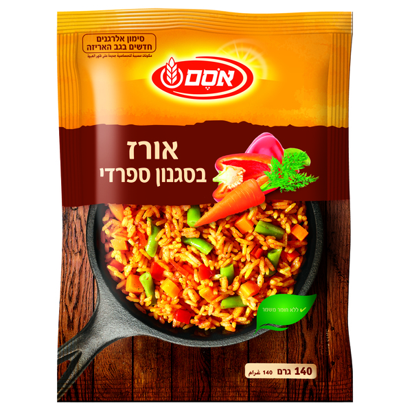 תבשיל אורז ספרדי אוסם 140 גרם