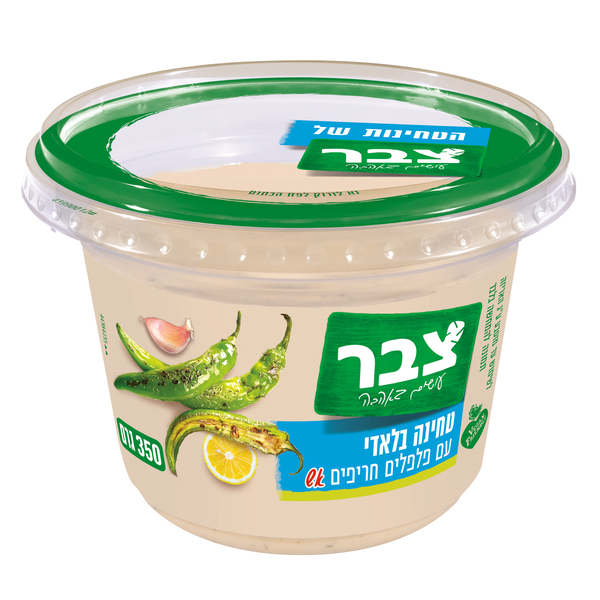 צבר טחינה בלאדי פלפלים חריפים 6*350גרם