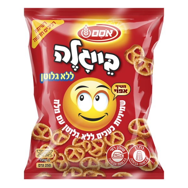 אסם בייגלה שמיניות ללא גלוטן חדש 6*250ג