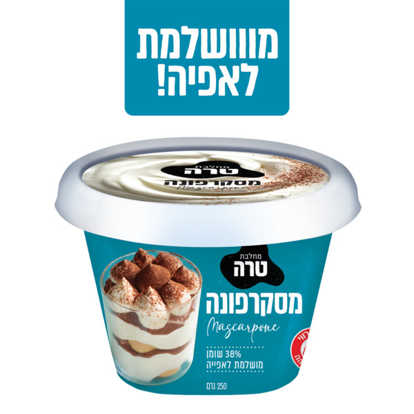 גבינת מסקרפונה 250 גרם טרה