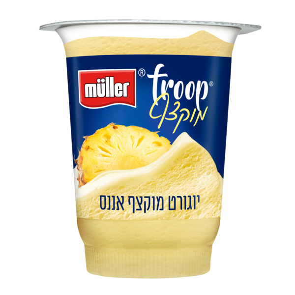 מולר פרופ יוגורט עם קציפת אננס 150 גרם