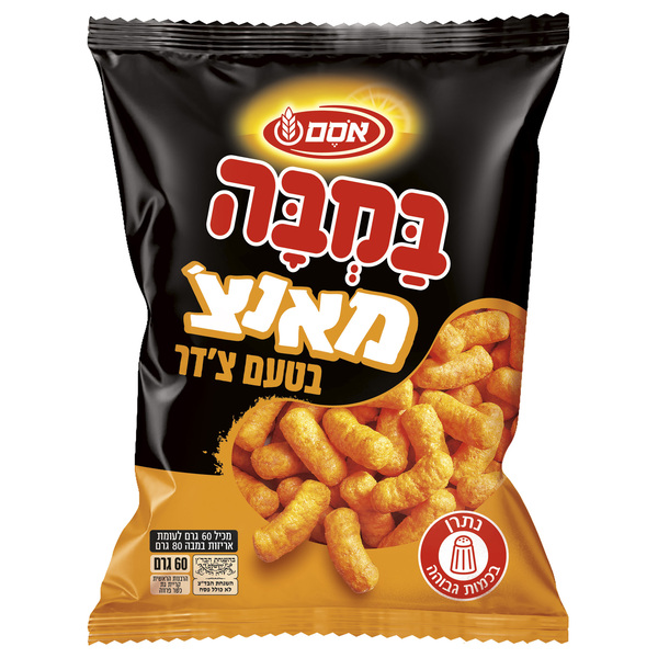אוסם - במבה מאנצ' צ'דר 60 גרם