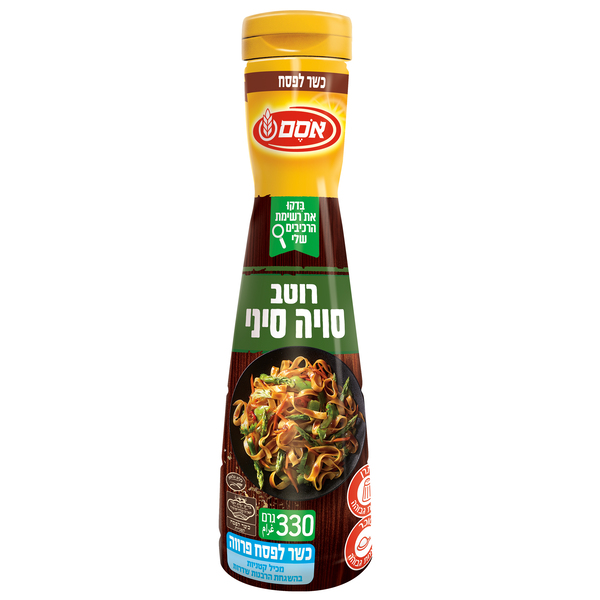 אסם רוטב בסגנון סויה סינ.כלפ9*330גרם חדש