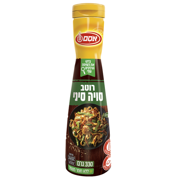 אסם רוטב בסגנון סויה סיני 9*290מל חדש