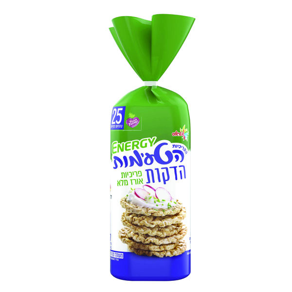 פריכיות טעימות אורז מלא דקות 135 גרם כשל"פ