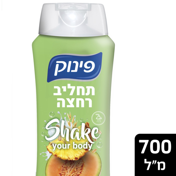 פינוק ת. רחצה שייק אננס, מלון וחלב שיבולת שועל 750מ"ל