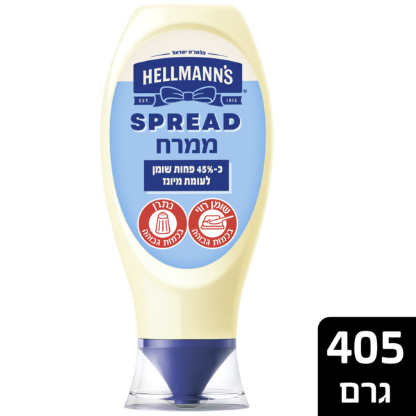 הלמנס ממרח מ.שומן לחיץ 405LC גרם