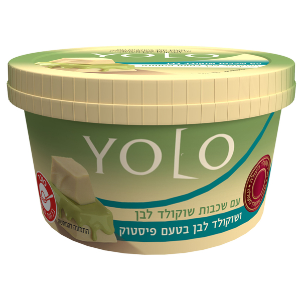 מעדן יולו שכבות שוקולד לבן ופיסטוק 6.2% - מידע תזונתי