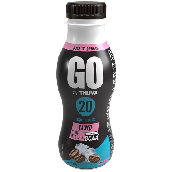 תנובה GO משקה קולגן 340 מל' 27 גרם חלבון