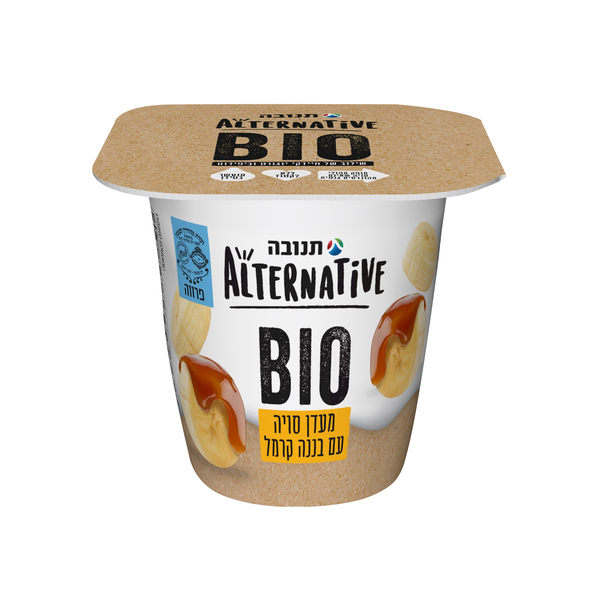מעדן סויה בטעם בננה קרמל 150 גרם Alternative