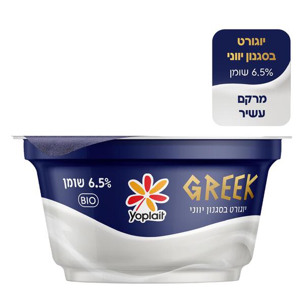 יופלה יוגורט בסגנון יווני 6.5% שומן, 140 גרם