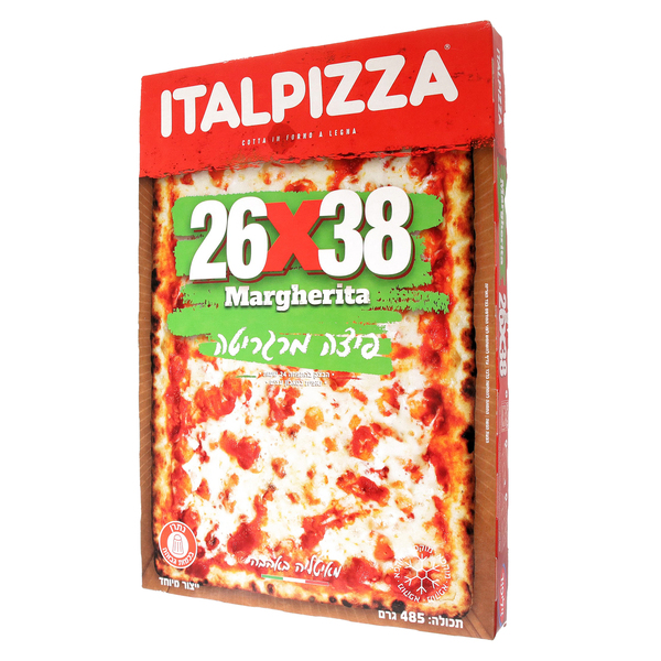 פיצה מרגריטה 485 גרם ITALPIZZA - מידע תזונתי