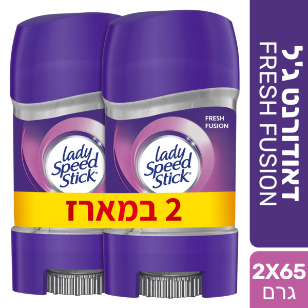 ליידי ספיד סטיק - דאו ג'ל לאישה פרש פיוז'ן 24/7 65 גרם * זוג