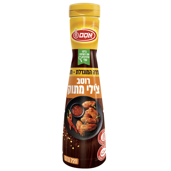 רוטב צ'ילי מתוק אסם אריזה מוגדלת