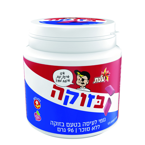 מסטיק מאסט קוביות בטעם בזוקה צ'יקליט 96 ג' עלית