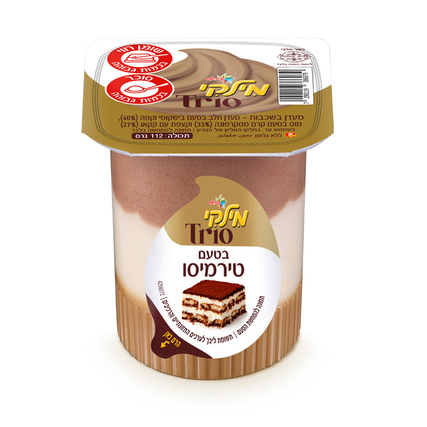מעדן שכבות בטעם טירמיסו 112 ג' מילקי