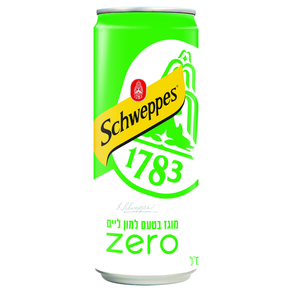 משקה מוגז ZERO ליים 330 מ"ל שוופס