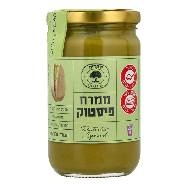 ממרח פיסטוק 40% שקדיה 300 גרם