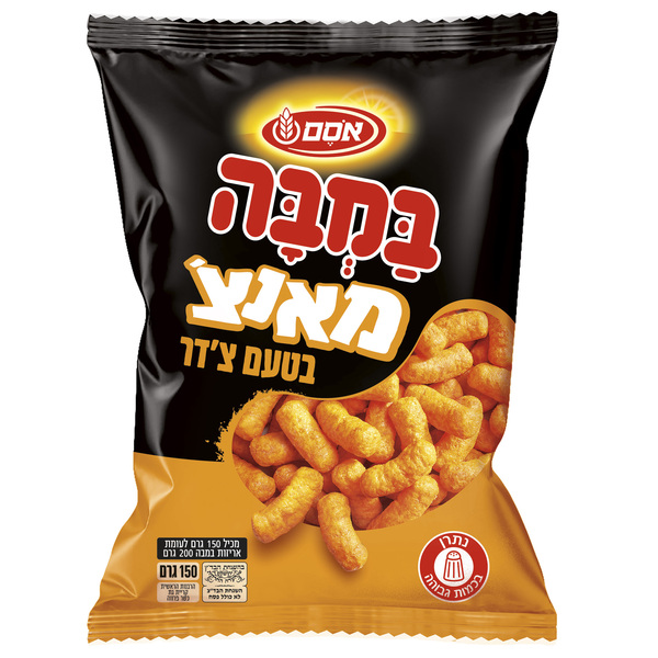 במבה מאנצ' צ'דר 150*25 גר