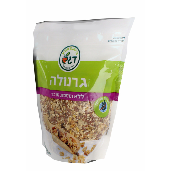 גרנולה ללא תוספת סוכר לנמנעים מגלוטן