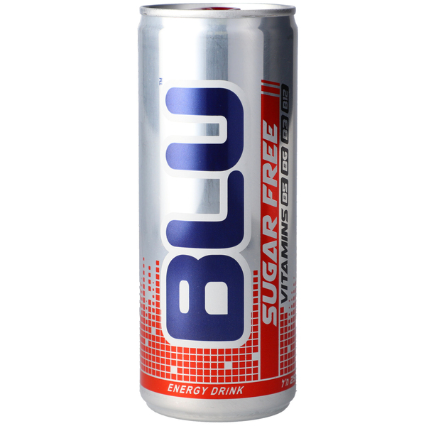 משקה אנרגיה BLU ללא תוספת סוכר 250 מ"ל