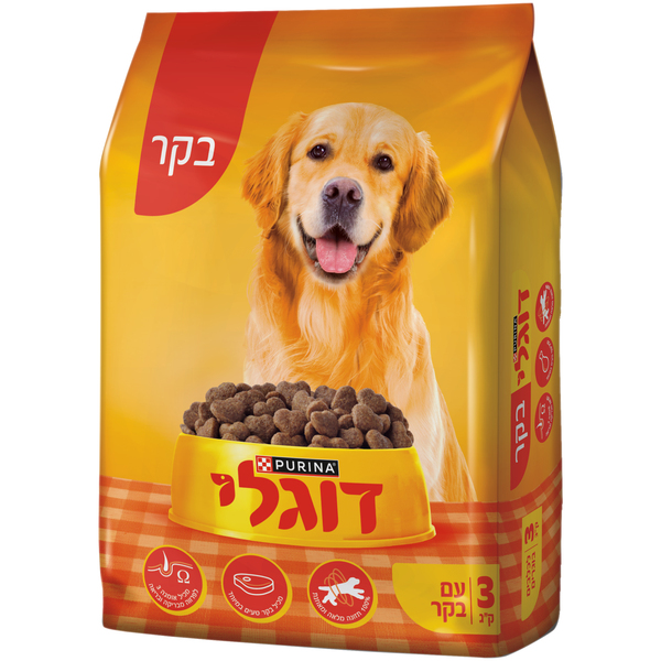 דוגלי בוגר בקר 3 ק"ג