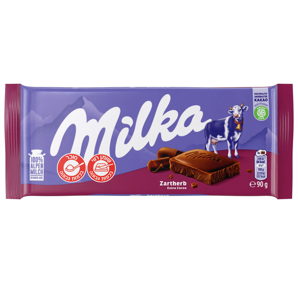 שוקלד מילקה טבלת אקסטרה קקאו 100ג'
