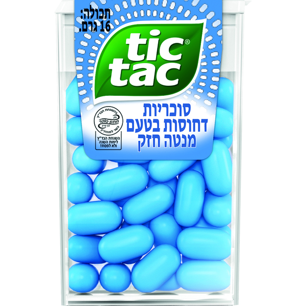 סוכריות טיק טק מנטה חזק 16 גרם